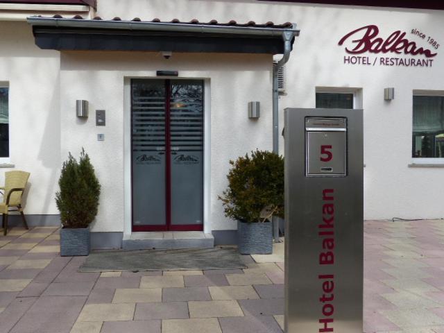 Hotel/Restaurant Balkan Soemmerda Exterior photo